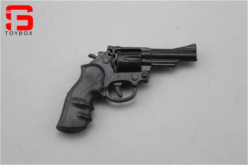 1/6 Scale Mini Model M1911 M1896 P38 PPK Revolver Pistol Handgun for 12'' Action Figure Soldier Dolls Military Collectible Accessory