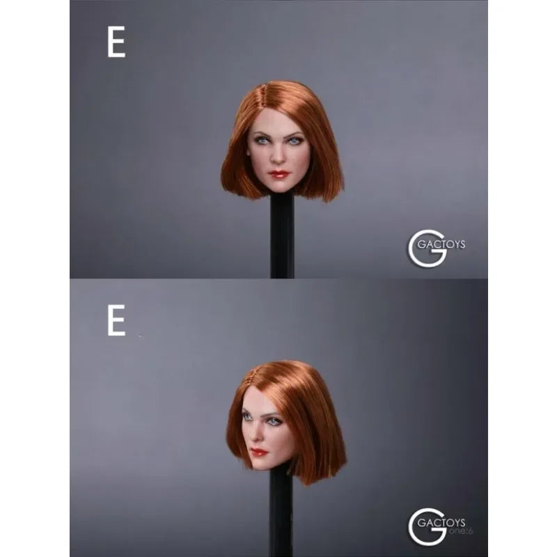 GC019 1/6 Female Head Sculpt Cold Face for 12'' Phicen TBLeague Action Figure