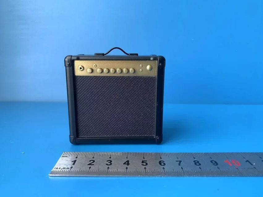 1/6 ZY3027 Guitar Speaker Microphone Set for 12'' Action Figure Scene Display