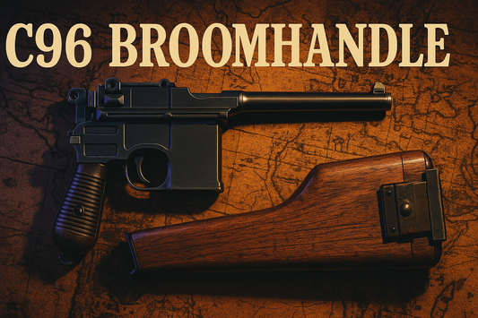 Mini Weapons 101 • Vol. 2 Mauser C96 “Broomhandle” — The Blaster Blueprint in 1/6 Scale