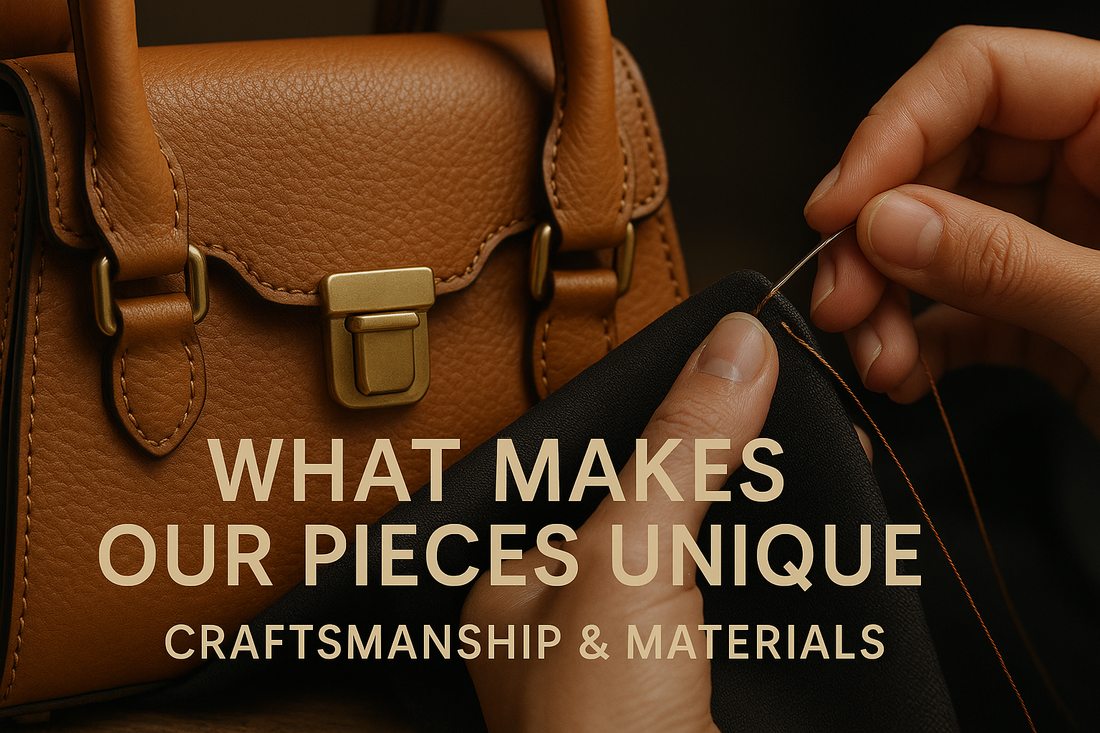 2. What Makes Our Pieces Unique — Materials &amp; Craftsmanship