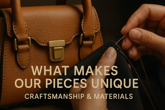 2. What Makes Our Pieces Unique — Materials &amp; Craftsmanship