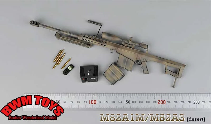 16 Types 1/6 Scale Plastic Military Assembly Mini 98K Rifle SVD SVDS USMC MSR M200 MK13 Sniper Gun Weapon Fit 12'' Action Figure