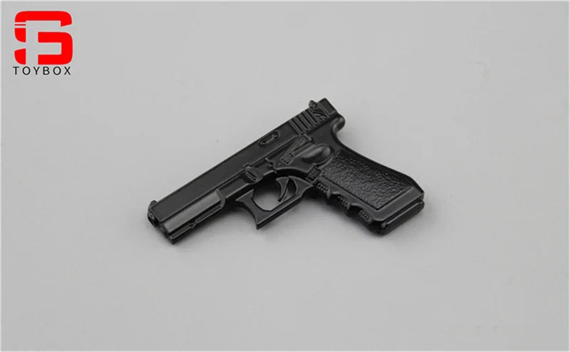 1/6 Scale Mini Model M1911 M1896 P38 PPK Revolver Pistol Handgun for 12'' Action Figure Soldier Dolls Military Collectible Accessory