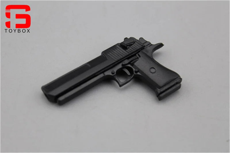 1/6 Scale Mini Model M1911 M1896 P38 PPK Revolver Pistol Handgun for 12'' Action Figure Soldier Dolls Military Collectible Accessory