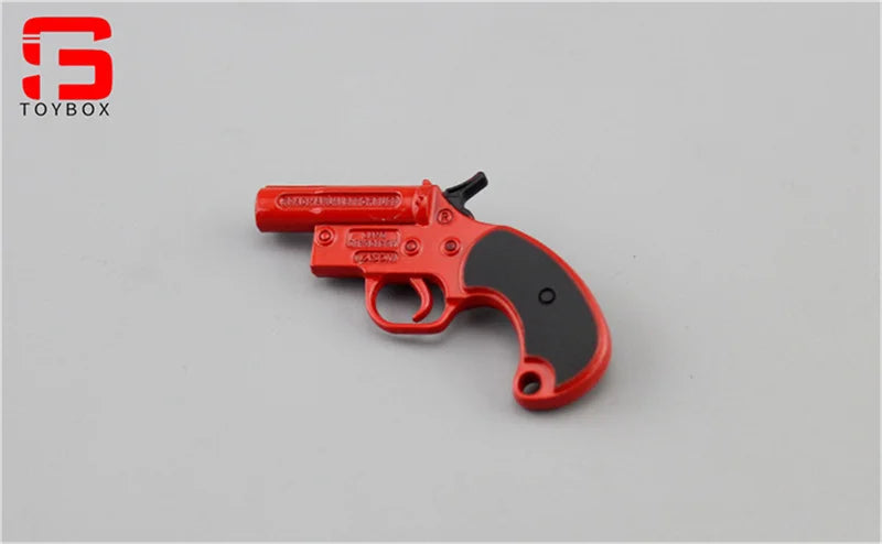 1/6 Scale Mini Model M1911 M1896 P38 PPK Revolver Pistol Handgun for 12'' Action Figure Soldier Dolls Military Collectible Accessory