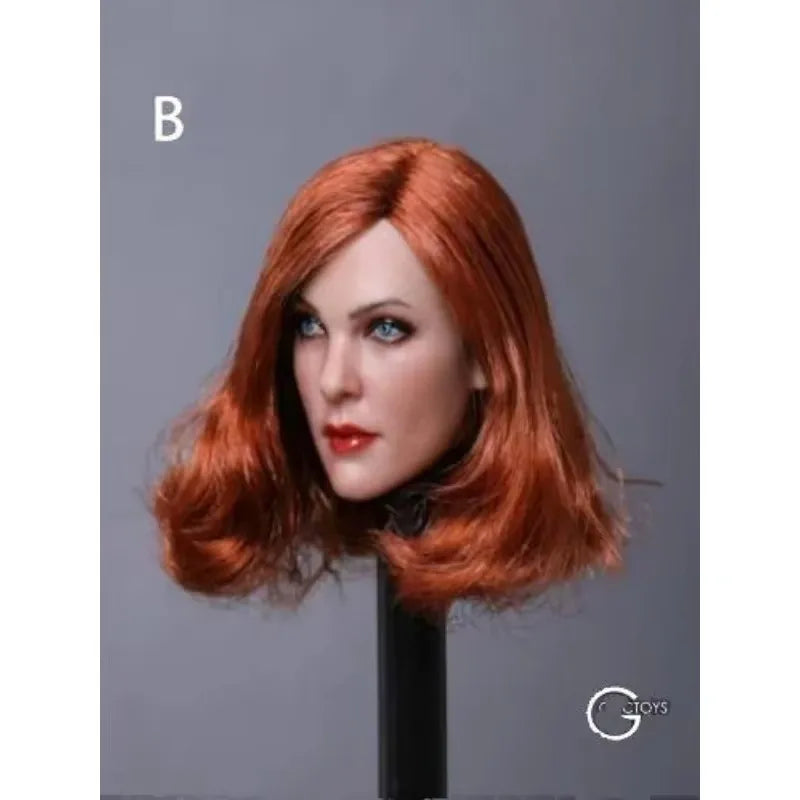GC019 1/6 Female Head Sculpt Cold Face for 12'' Phicen TBLeague Action Figure