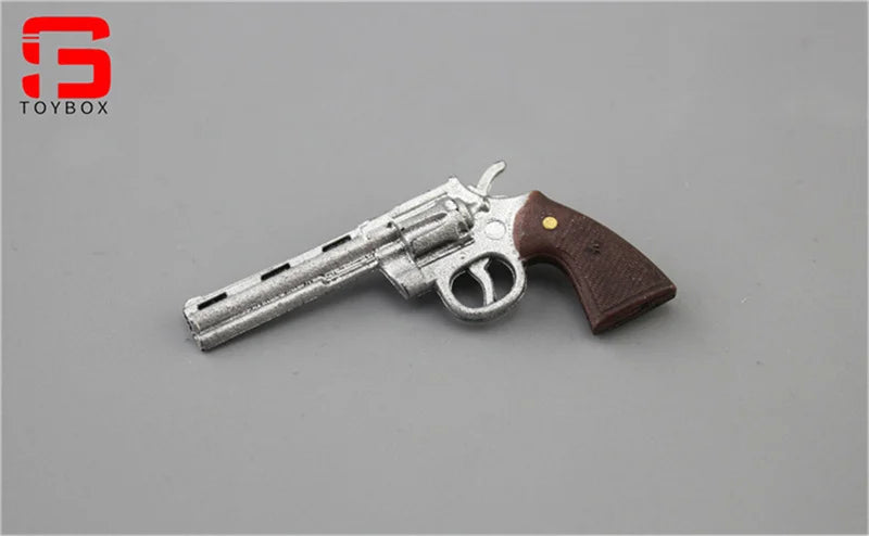 1/6 Scale Mini Model M1911 M1896 P38 PPK Revolver Pistol Handgun for 12'' Action Figure Soldier Dolls Military Collectible Accessory
